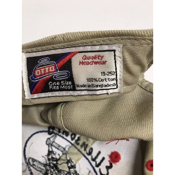 Ellensburg Washington RC Flyers Red Beige Adjustable Hat - Picture 10 of 10